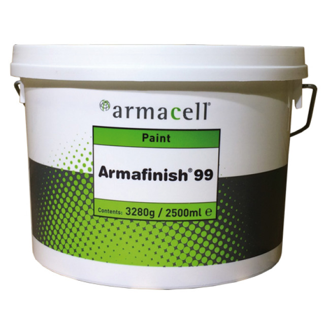 Armacell Armafinish 99 maling 2,5 l, sølvgrå